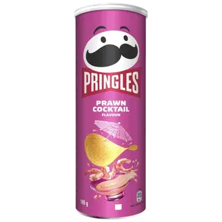 Pringles kartulikrõpsud krevetimaitselised kartulilaastud 165g