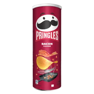 PRINGLES peekoni kartulikrõpsud 165g