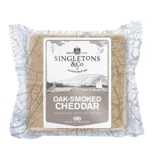 Singletons & Co Oak Smoked Cheddar juust, 200g