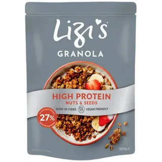 Müsli kõrge proteiini sisaldusega, LIZI'S GRANOLA, 350 g