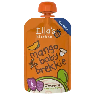 Ella´s Kitchen mango-jogurti-riisipüree 100 g, öko, alates 6-elukuust