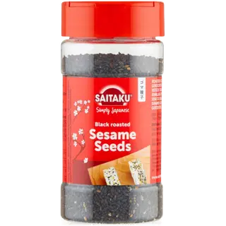 Saitaku röstitud seesamiseemned, mustad 95 g