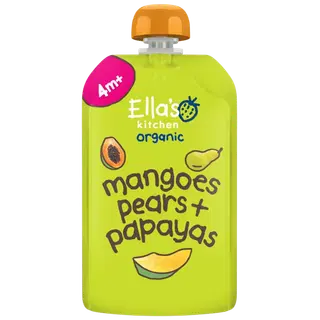 Ella's Kitchen mango-pirni-papaiapüree mahe 4k+ 120g