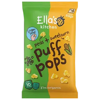 Ella's kitchen herne-suhkrumaisi maisipallid