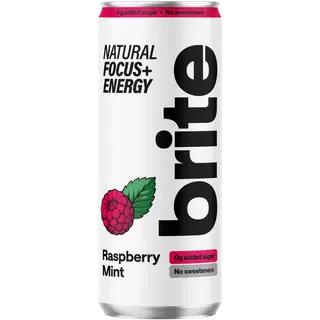 Brite Vaarikas-münt, naturaalne energiajook 330 ml