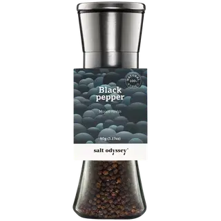 Salt Odyssey must pipar veskis 80 g