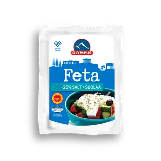 Olympus fetajuust PDO, madala soola sisaldusega, 150 g