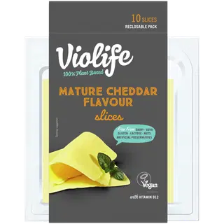 Violife Mature Cheddar maitselised võileivaviilud 200g