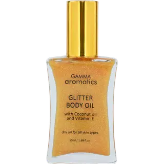 Kehaõli Gamma kuldne sädelev 50ml