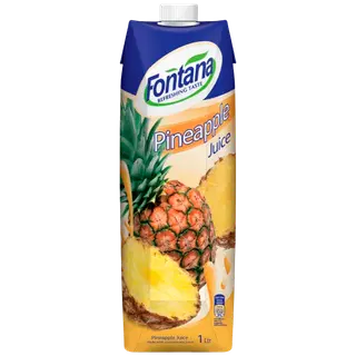 Fontana ananassimahl 100% 1L