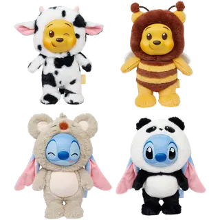 Yuyus stitch ja nalle 28 cm