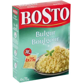 Bulgur BOSTO 4x75g