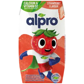 Alpro Kids sojajook maasika, 200 ml