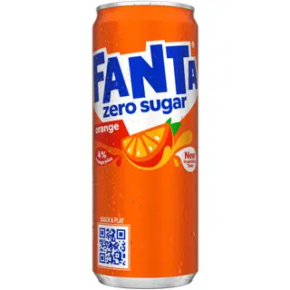 Karastusjook Fanta Orange Zero 0,33l