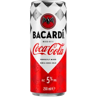 Bacardi Rum&Coca-Cola muu alkohoolne jook 250 ml