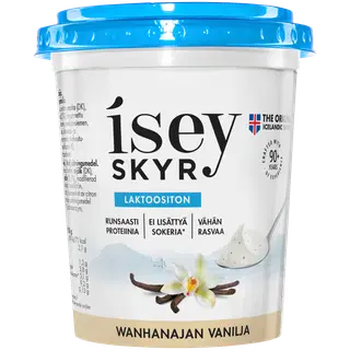 Isey Skyr vanillimaitseline piimatoode 2%, laktoosivaba, 400 g
