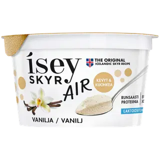 Isey Skyr vanillimaitseline piimatoode, laktoosivaba 125 g