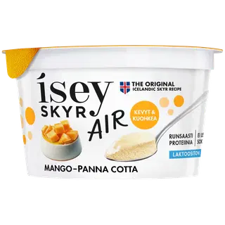 Isey Skyr mango-pannacotta maitseline piimatoode, laktoosivaba, 125 g