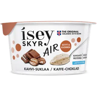 Isey Skyr õhuline kohvi ja šokolaadi maitsega laktoosivaba piimatoode, 125 g