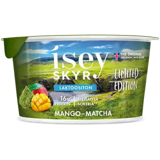Isey Skyr mango ja matcha maitsega laktoosivaba piimatoode, 170 g