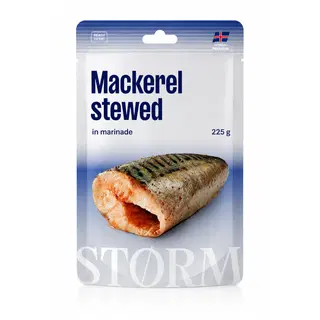 Isstormur hautatud skumbria marinaadis 225g