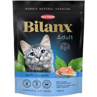 Best Friend Bilanx lõhe kuivtoit täiskasvanud kassidele teraviljavaba 700 g