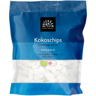 Urtekram ökoloogilised kookoselaastud, 100 g
