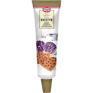 Dr.Oetker suhkruglasuur, lilla 125 g