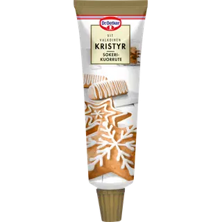 Dr.Oetker suhkruglasuur, valge, 125g