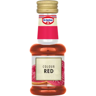 Dr.Oetker punane toiduvärv 30 ml