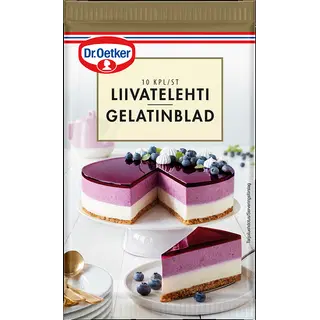 Dr.Oetker želatiinilehed 10 tk 17 g