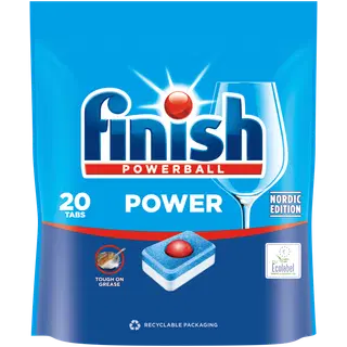 Nõudepesumasina tabletid Finish Power Allin1 20tk