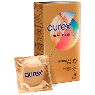 Kondoomid Durex Real Feel lateksivaba 8tk