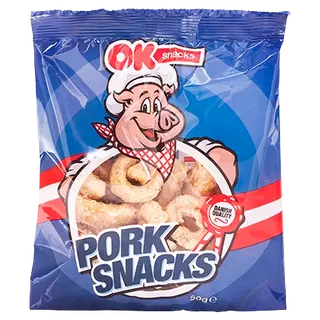 Röstitud seakrõpsud Ok Snacks 50g