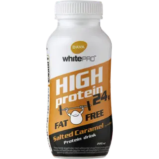 Dava WhitePro soolakaramellimaitseline munavalge, 220 ml
