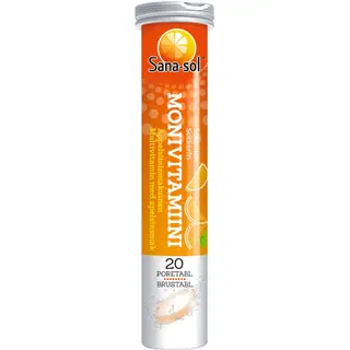 Joogitabletid SANA+ C vitamiin 20tk