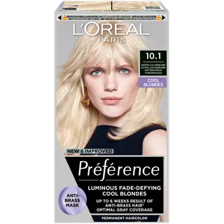 Juuksevärv Loreal Preference Infinia 10.1 Helsinki Extra Light Ash Blonde