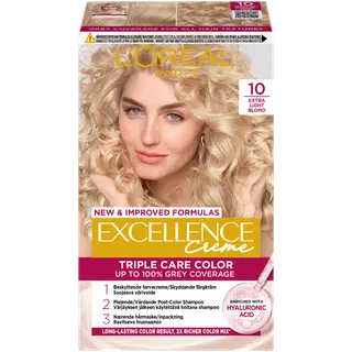 Juuksevärv Loreal Excellence Creme 10 Extra Light Blonde