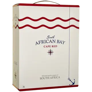 South African Bay Cape Red vein 12,5%vol 3L