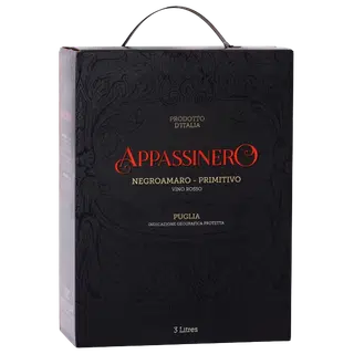 Appassinero Negroamaro Primitivo KGT vein 13%vol 3L