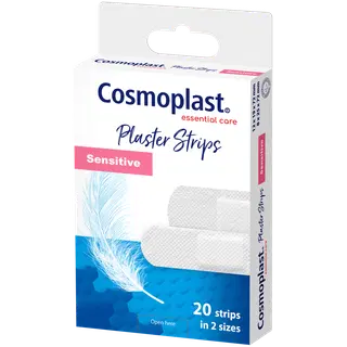Haavaplaaster Cosmoplast Essential Care Sensitive 20tk