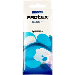 Kondoomid Protex Classic Fit 15tk