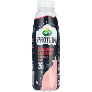 Arla Protein maasika- ja vaarikamaitseline laktoosivaba proteiinijook, 500 g