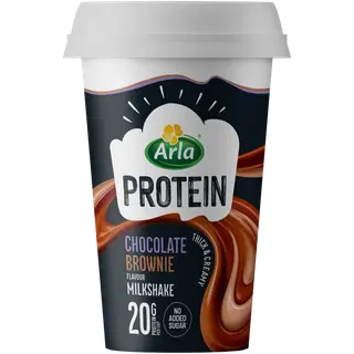 Arla Protein šokolaadi-ja brownie-maitseline laktoosivaba piimakokteil, 200 ml