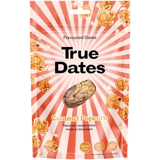 True Dates karamelli popkornimaitselised datlid 100g