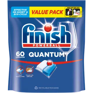 Finish Quantum nõudepesumasina tabletid 60tk