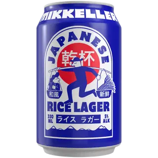 Mikkeller Japanese Rice Lager õlu 5%vol 330 ml