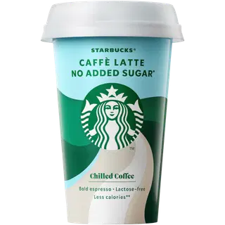 Starbucks Caffè Latte laktoosivaba kohvijook ilma lisatud suhkruta 220 ml
