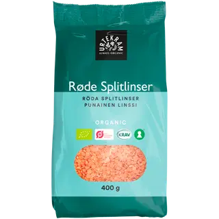Punased läätsed, URTEKRAM, 400 g