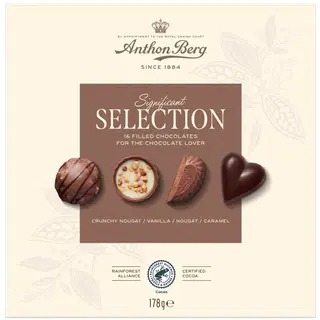 Anthon Berg šokolaadikompvekid, pralinee assortii 178g